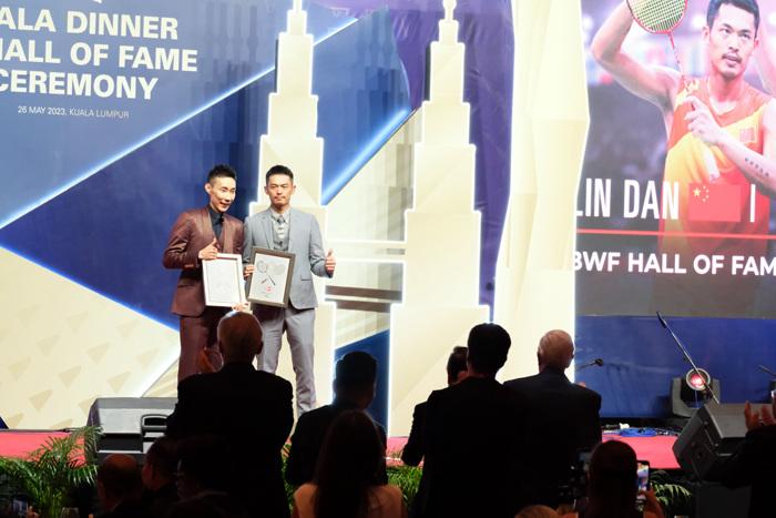 林丹、李宗偉入選世界羽聯(lián)名人堂