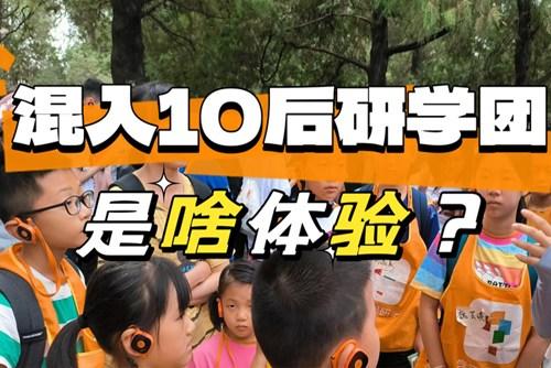 90后大齡兒童混進(jìn)10后研學(xué)團(tuán)，被教育了……