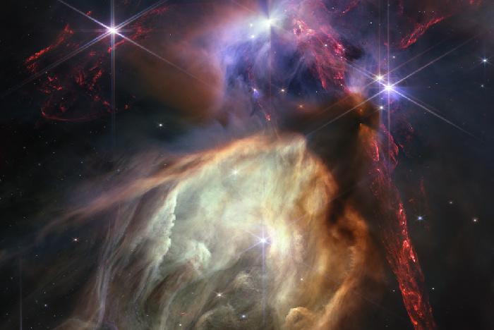 來自宇宙的多巴胺配色！NASA公布恒星誕生圖像