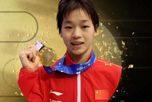 實(shí)至名歸！全紅嬋當(dāng)選年度最佳